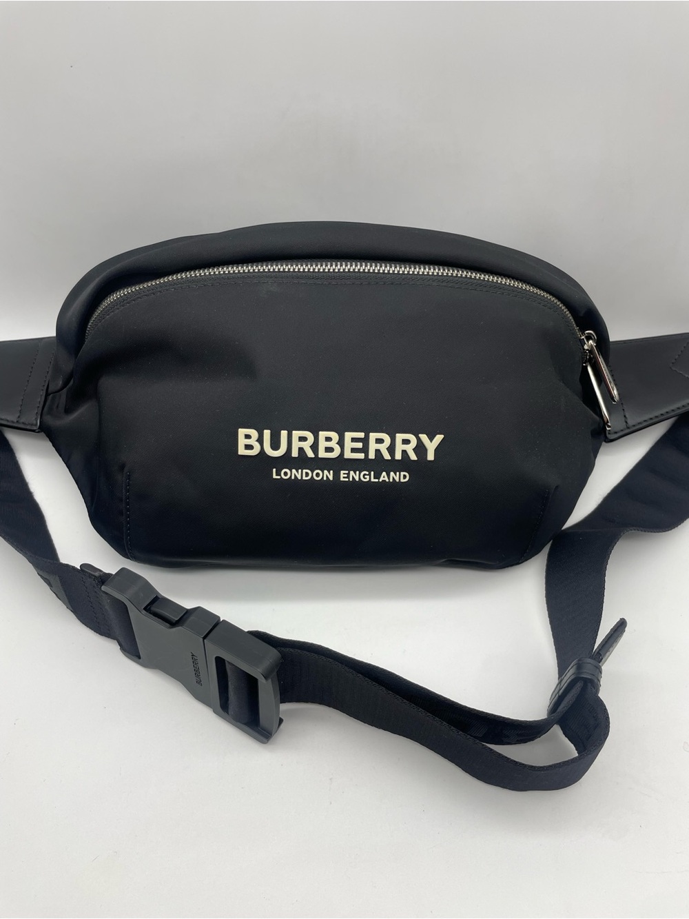 Burberry Black Logo Belt Bag